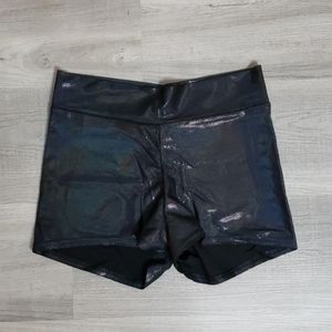 BlackMilk Dark Disco High Waisted Dancer Shorts 